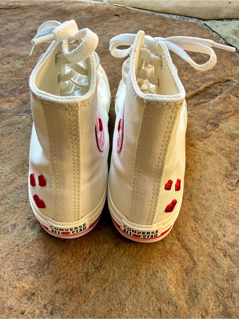 Converse Chuck Taylor All Star Lift Love Me Lots High-Top Sneaker - Picture 4 of 5